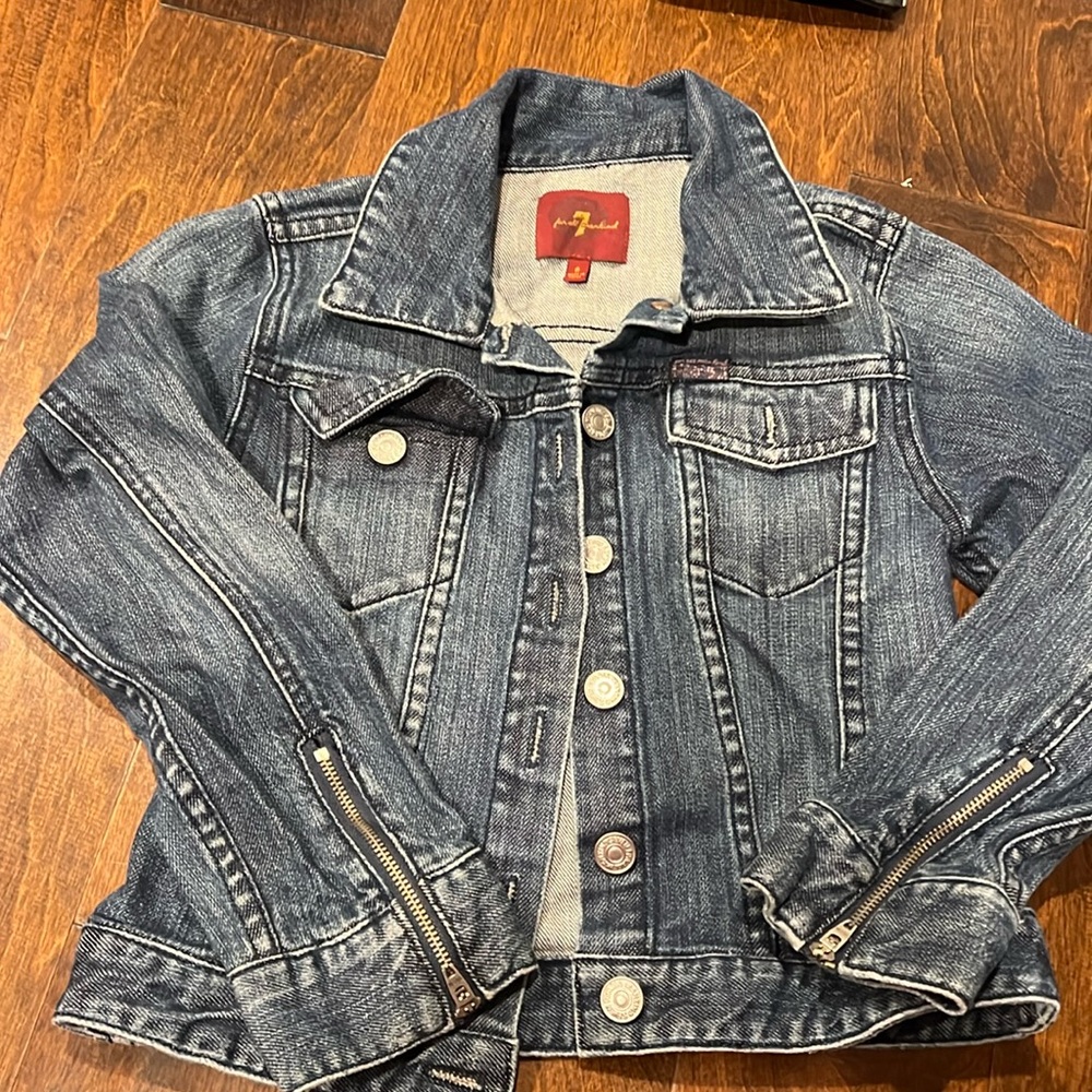 Blue 7 for all mankind denim jacket